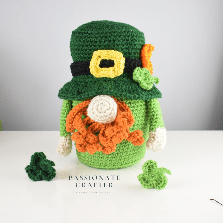 Crochet St Patrick's day gnome
