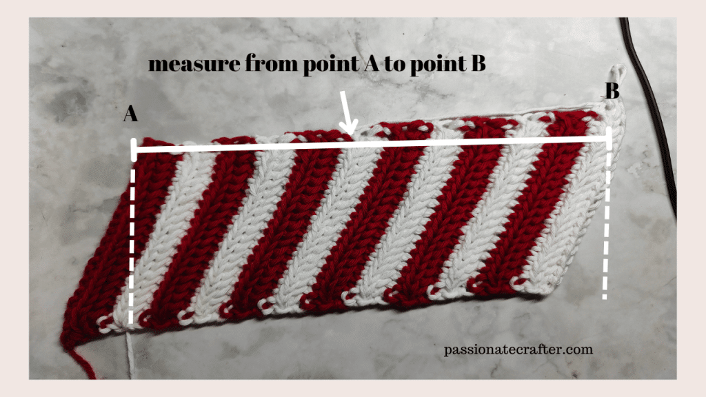 how to take measurements for a cup cozy pattern
