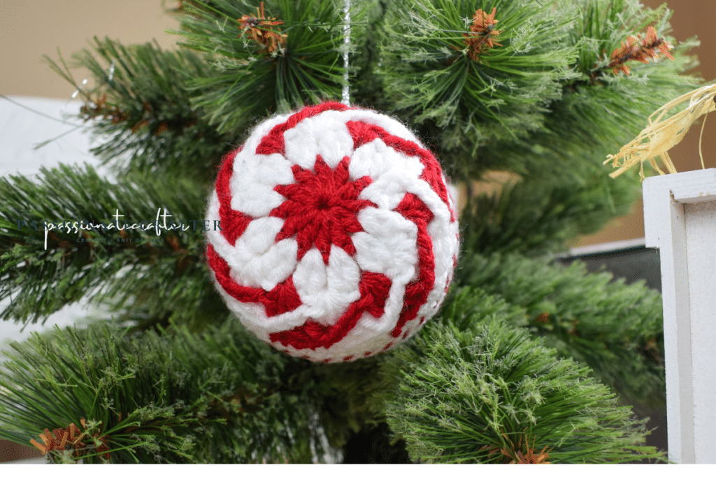 DIY Christmas baubles ornament
