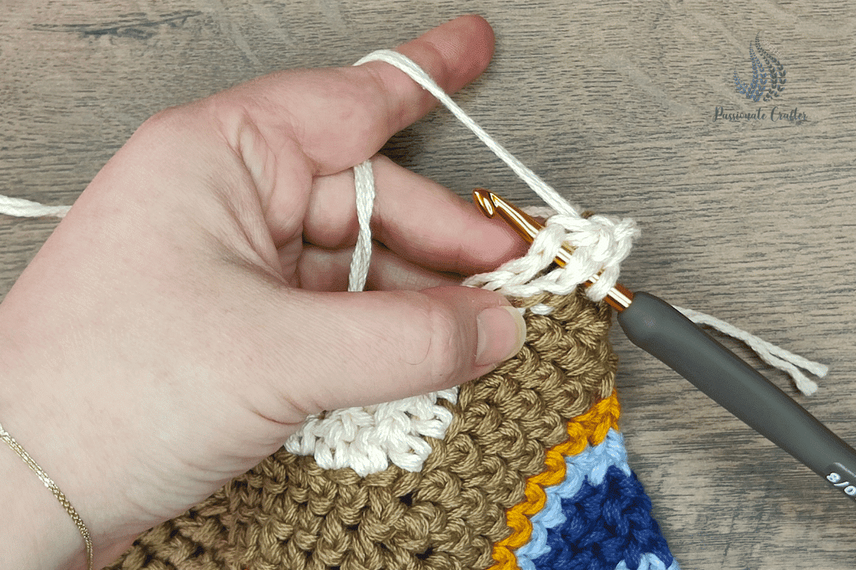 how to slip stitch joining