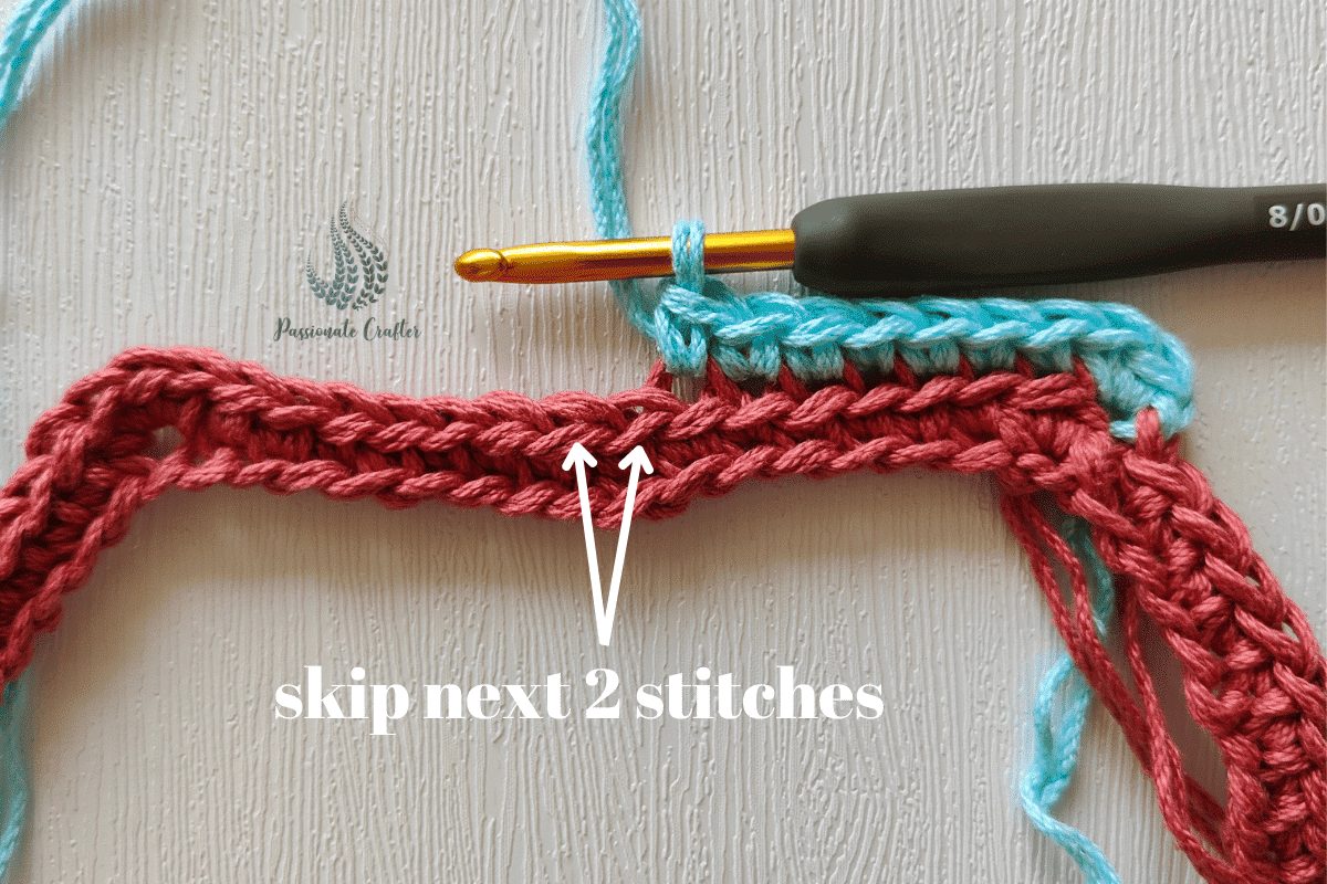 how to decrease in chevron patterns