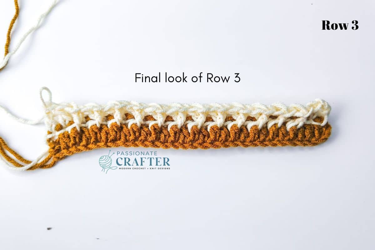 final look of row 3
