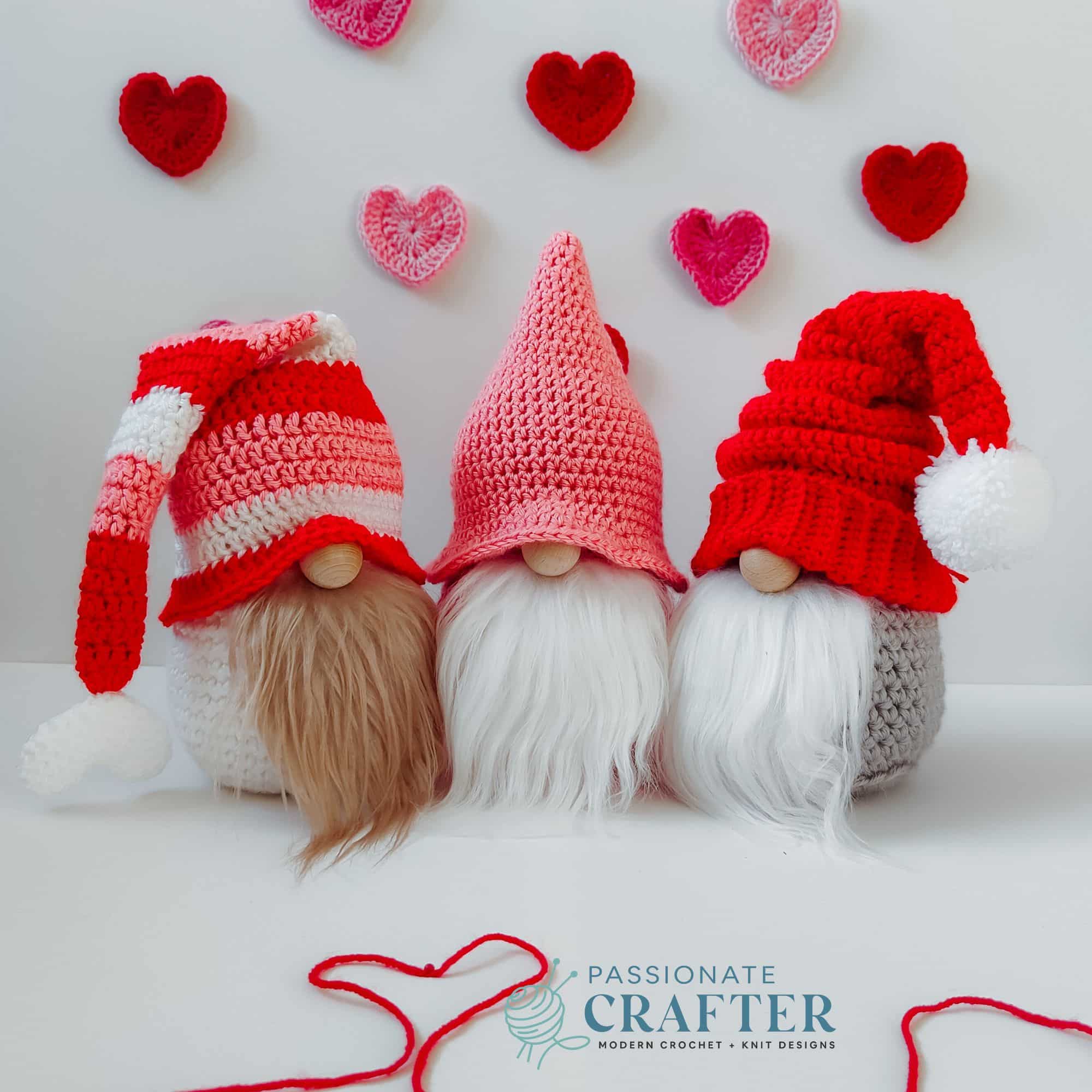 how to crochet a gnome for home decor