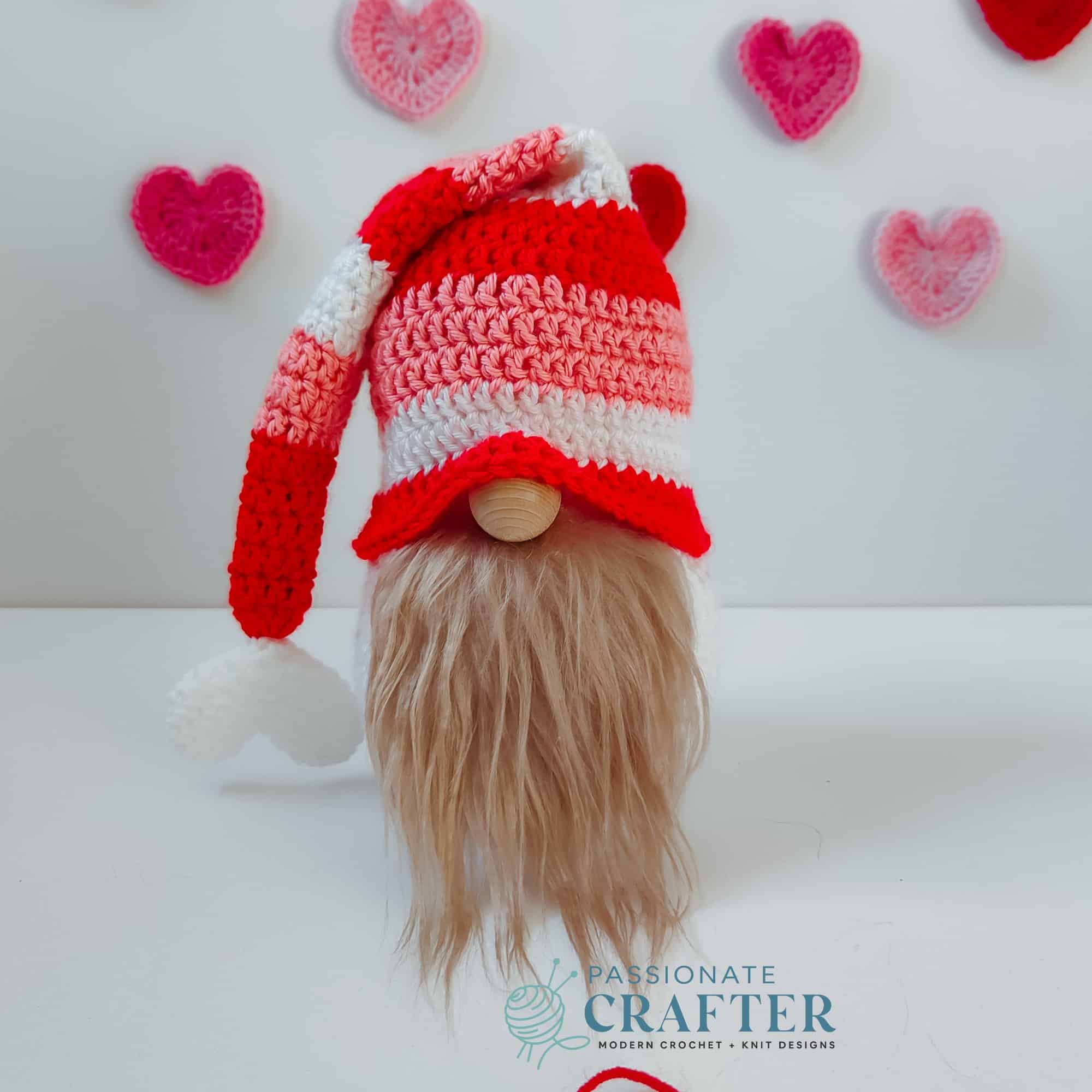 no sew crochet gnome free pattern