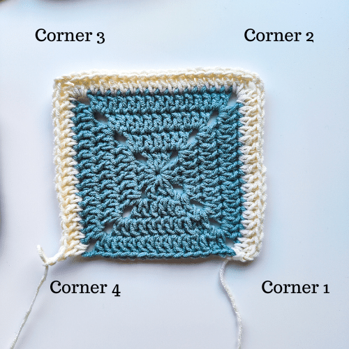 join as you go granny square corners