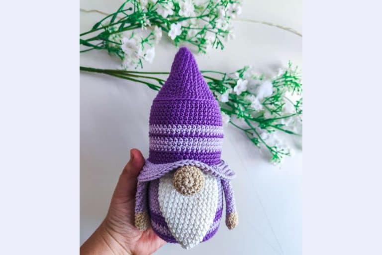 Crayon Gnome Free Crochet Pattern