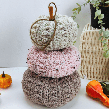 Easy crochet rustic pumpkin free pattern