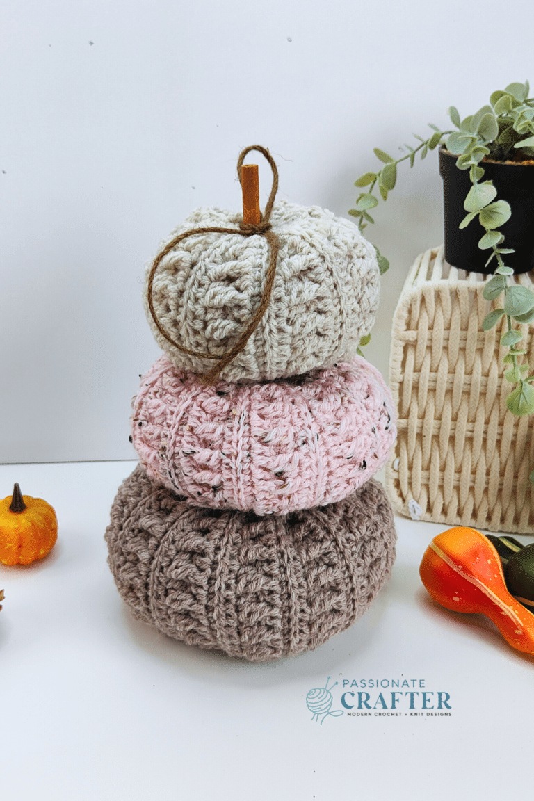 Easy crochet rustic pumpkin free pattern