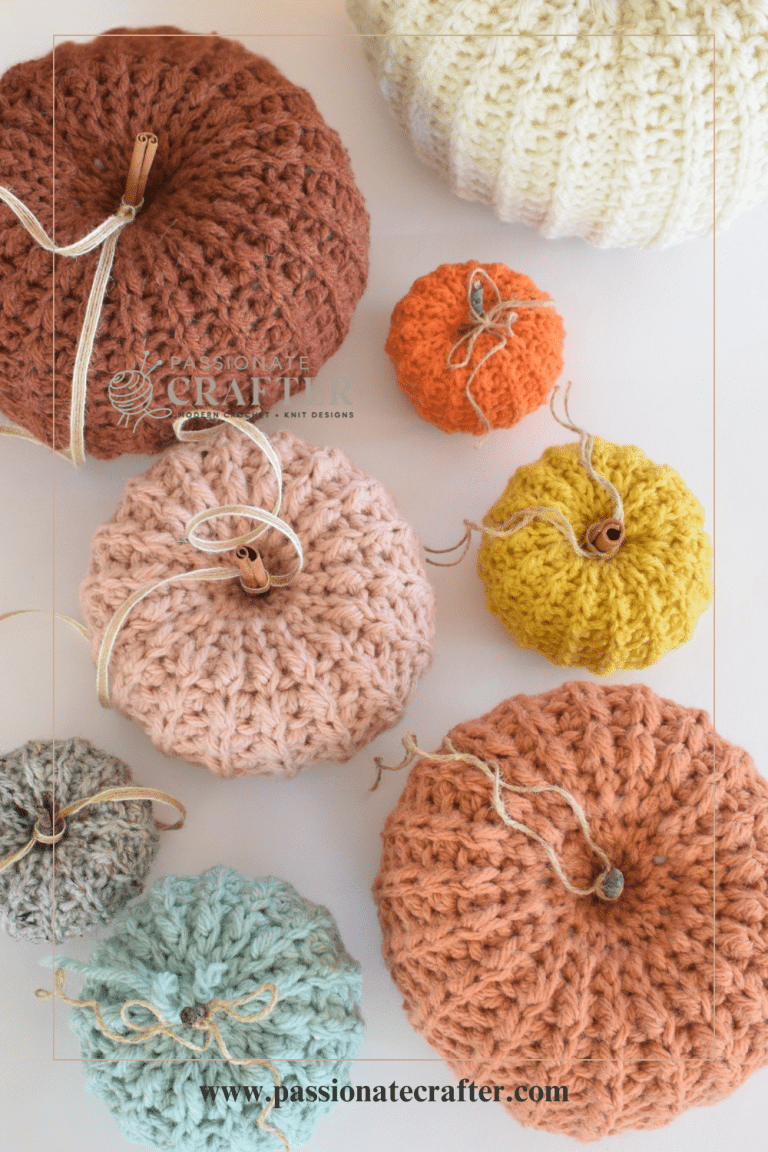 Crochet Pumpkin in 6 different sizes free pattern