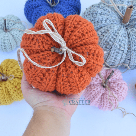 the easiest crochet pumpkin for beginners