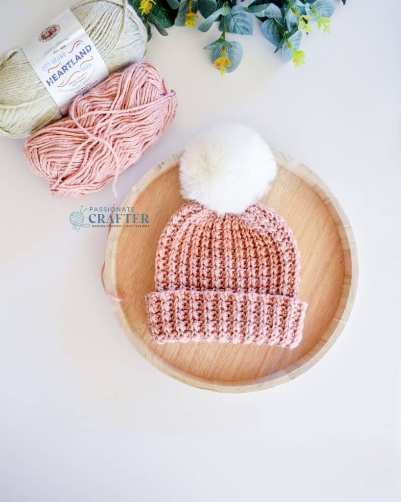 Crochet beanie for toddlers