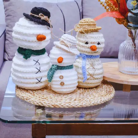Crochet Snowmen Pattern Free