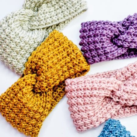 Crochet headband pattern free with full video tutorial