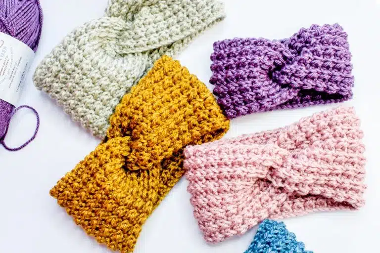 Crochet headband pattern free with full video tutorial