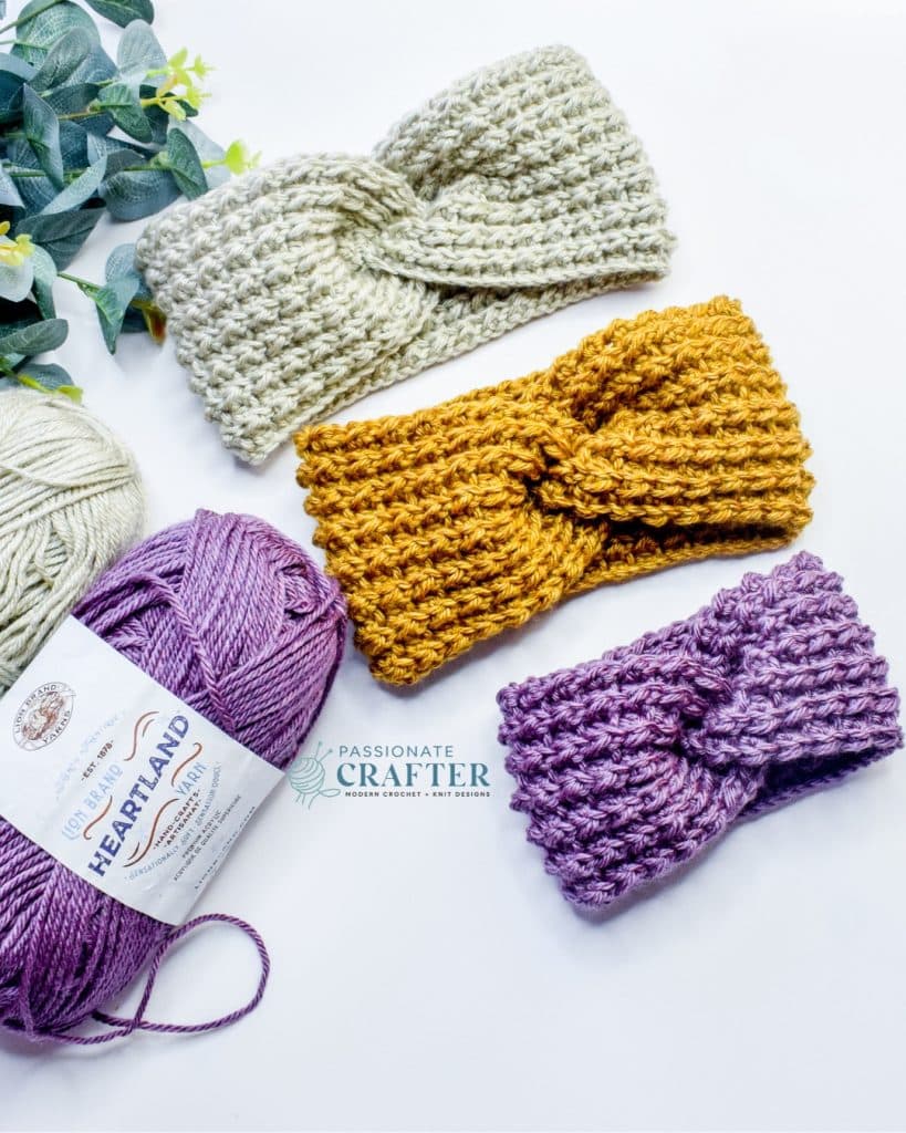 Crochet headband pattern free with full video tutorial