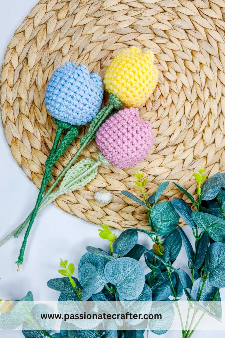 Crochet Spring Tulip Free Pattern